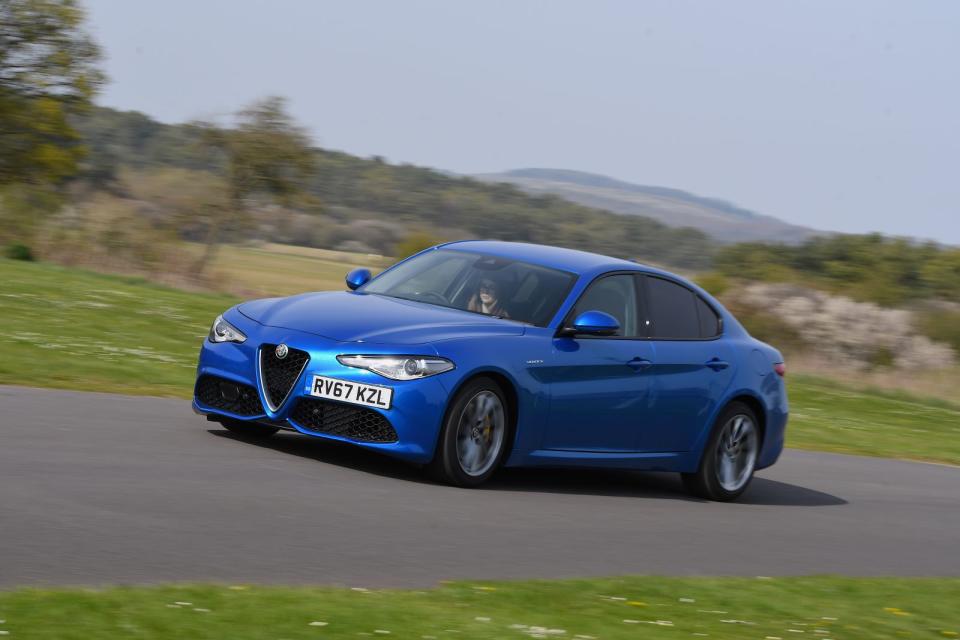 <p><span>The Veloce is the Giulia for you if the maniacal V6 Quadrifoglio is impractical, a 276bhp 2.0-litre four being enough for high entertainment in this proper sports saloon. This low miler looks good value.</span></p>