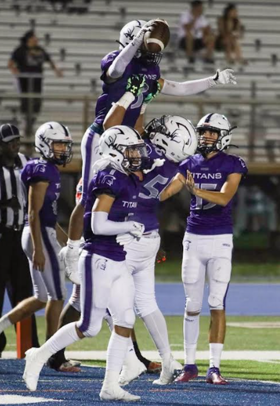 True North football vs. Dade Christian.