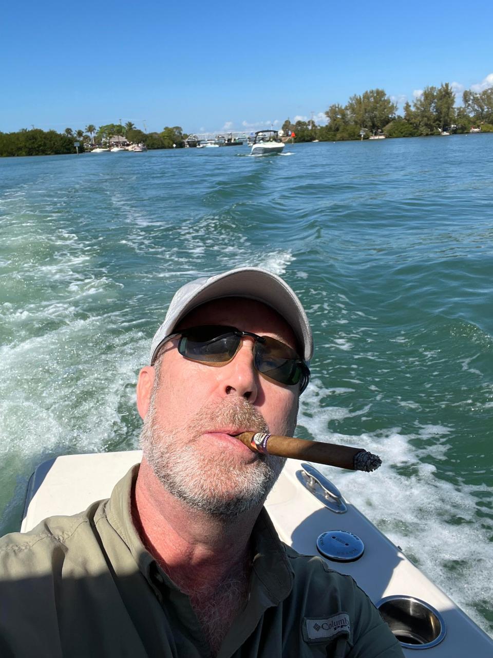 Captain O and his cigar