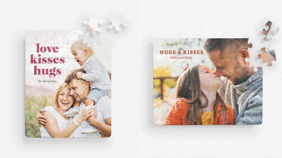 Best Valentine's Day gifts under $50: VistaPrint Custom Puzzle