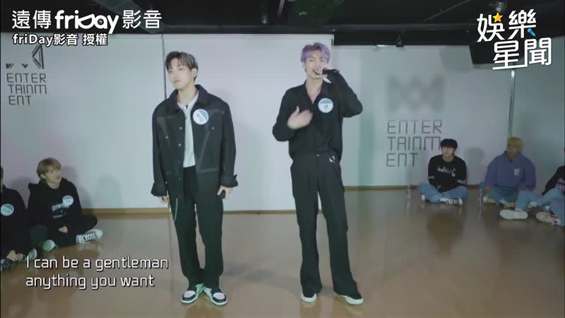 Sean和J.win演唱Justin Bieber的《Boyfriend》。（圖／friDay影音 授權）