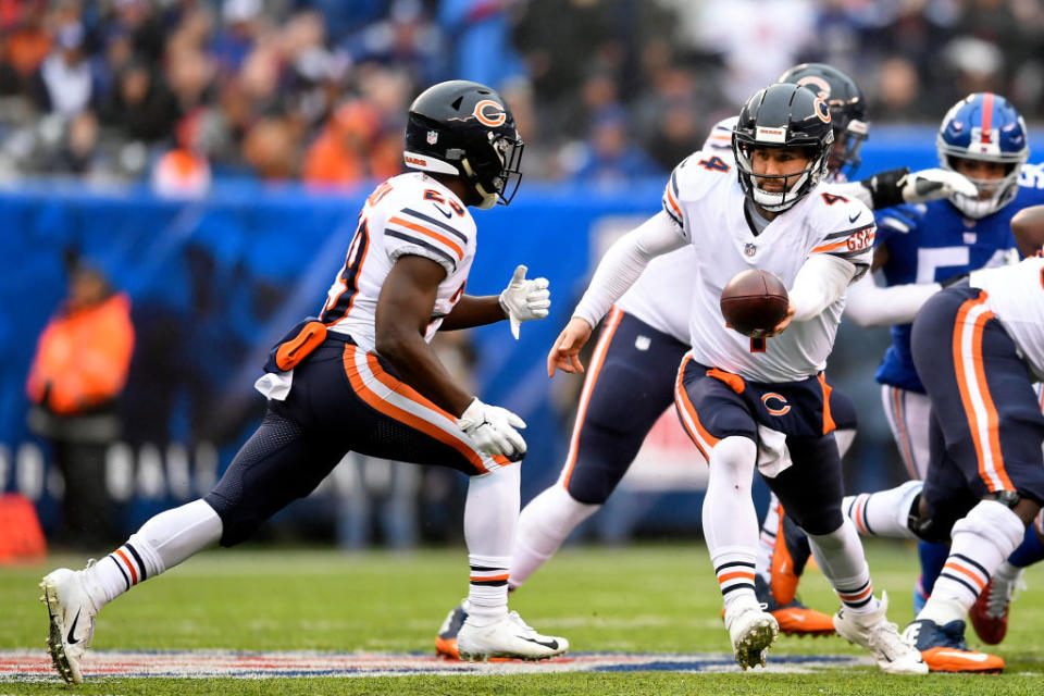 You can have a day in Week 14 like Tarik Cohen’s in Week 13, using our content hub. (Photo by Sarah Stier/Getty Images)