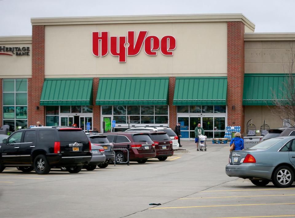 The Hy-Vee grocery store on Douglas Ave. in Urbandale.