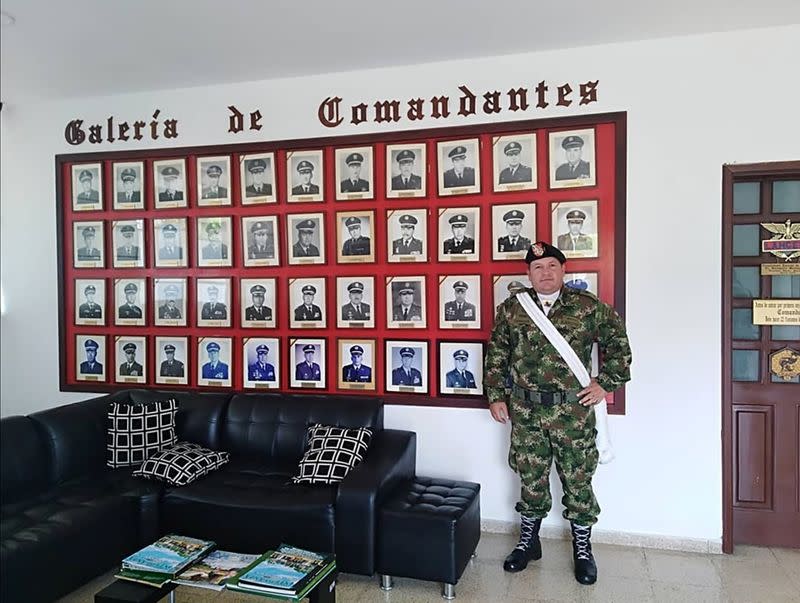 Duberney Capador Giraldo, a former Colombian soldier killed during the operation to capture those allegedly implicated in the assassination of Haitian President Jovenel Moise, is pictured in Tolemaida