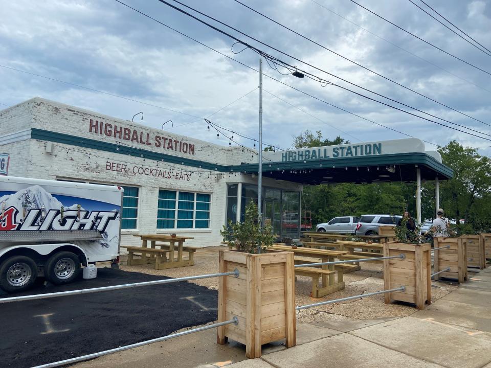 Highball Station, adjacent to the Capri Theater, is expected to open before the end of the year.
