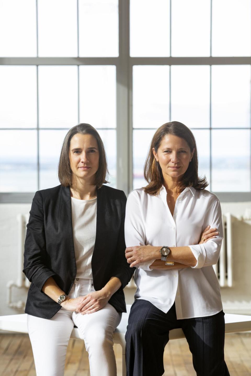 ICFF brand directors Claire Pijoulat (left) and Odile Hainaut