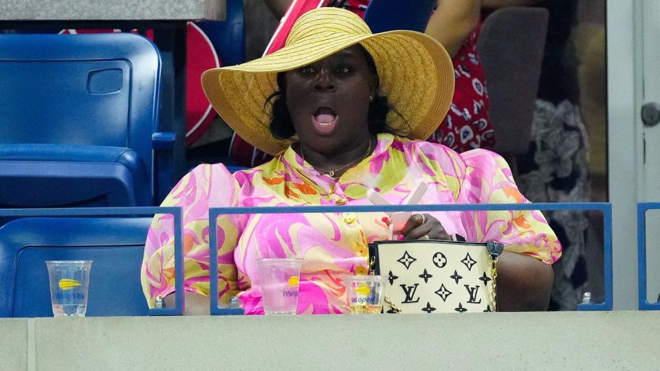 celebrities attend the 2023 us open tennis championships day 9