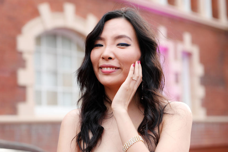 SYDNEY, AUSTRALIA - OCTOBER 18:  Dami Im attends the Mastery By Crown VIP Gala at Royal Hall of Industries, Moore Park on October 18, 2018 in Sydney, Australia.  (Photo by Hanna Lassen/WireImage)