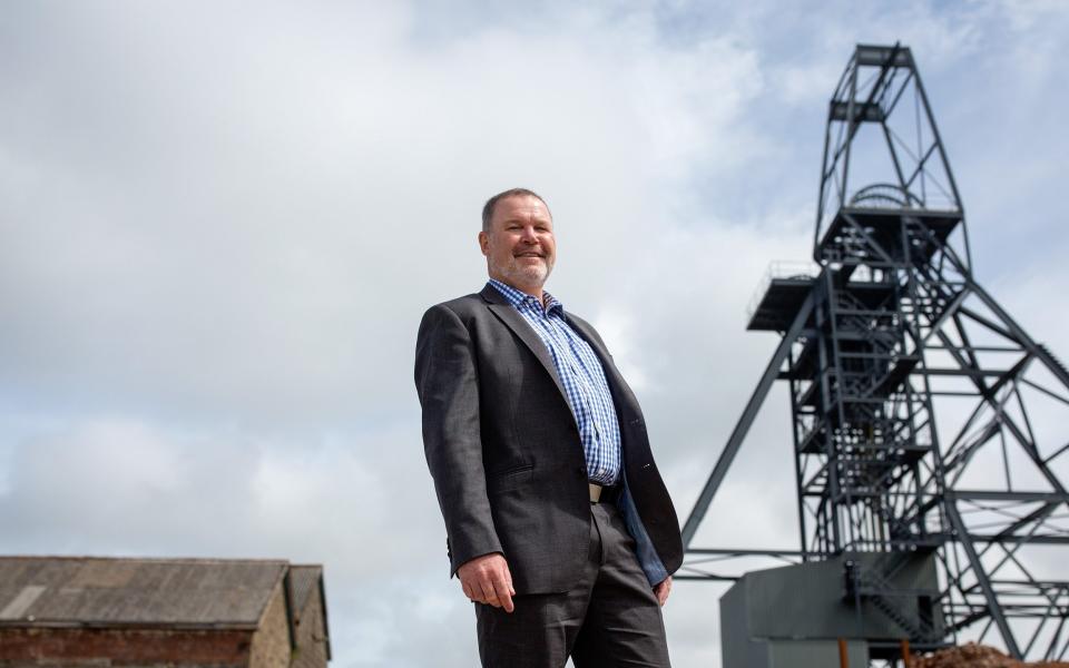 Richard Williams, chief executive of Cornish Metals (formerly known as Strongbow Exploration) - Simon Dawson/Bloomberg News 