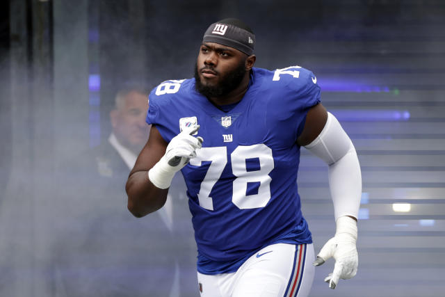 New York Giants pick up 5th year option on LT Andrew Thomas