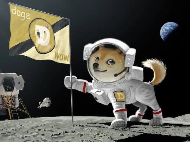 Elon Musk has frequently shared images and memes depicting dogecoin on Twitter (CC)