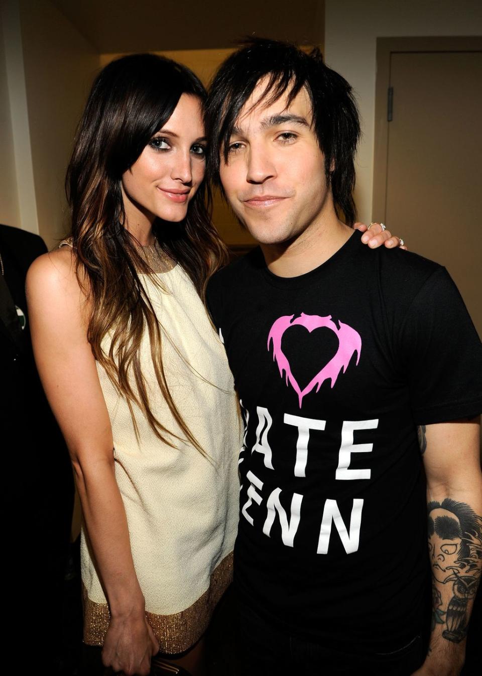 Ashlee Simpson and Pete Wentz