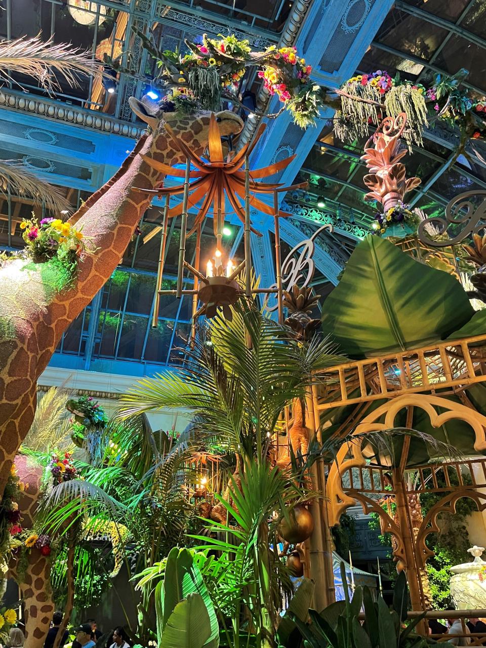 The Bellagio Conservatory & Botanical Gardens inside the Bellagio Resort & Casino on the Las Vegas Strip is open 24 hours with free admission. Its over-the-top displays change with the seasons.