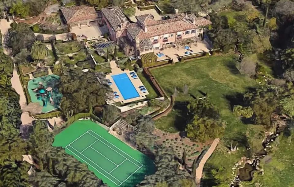 The cooking show reportedly won’t be filmed at her $14 million Montecito, California, home. Google Maps