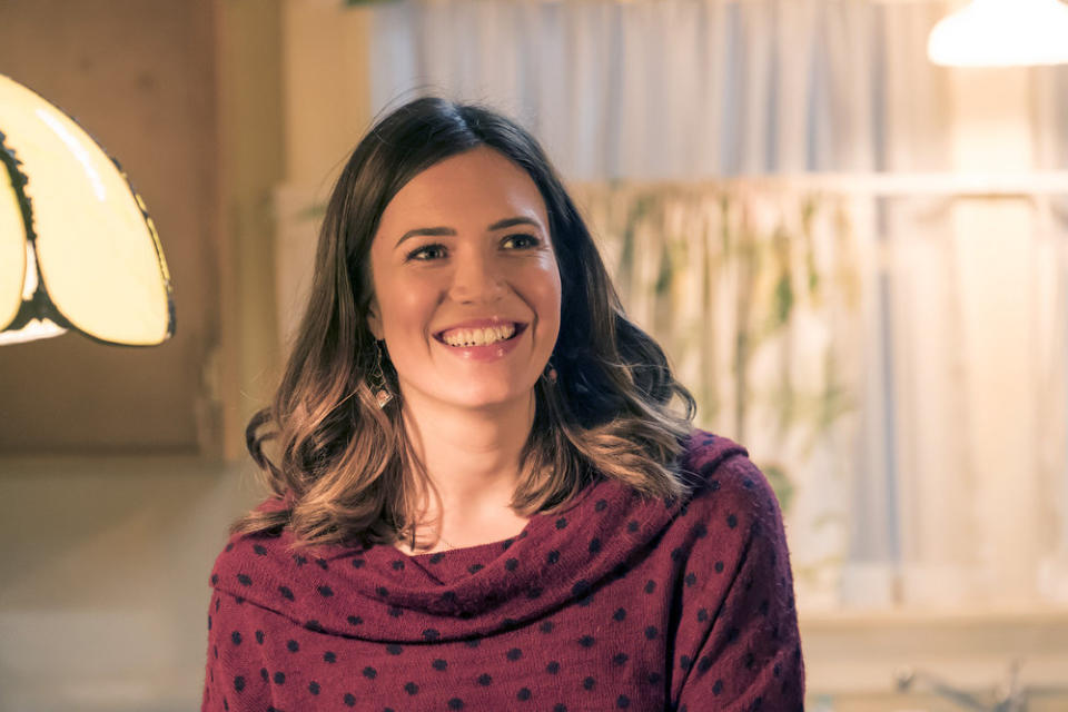 <p>Mandy Moore as Rebecca in NBC’s <i>This Is Us</i>.<br>(Photo: Ron Batzdorff/NBC) </p>