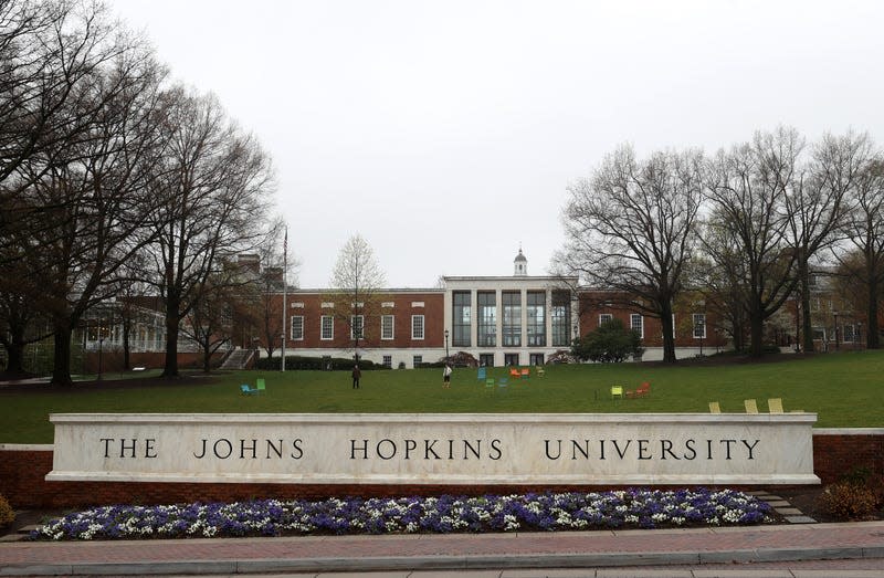 A quad at Johns Hopkins.