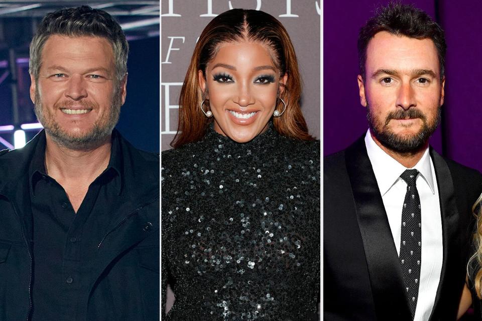 Blake Shelton, Mickey Guyton, Eric Church