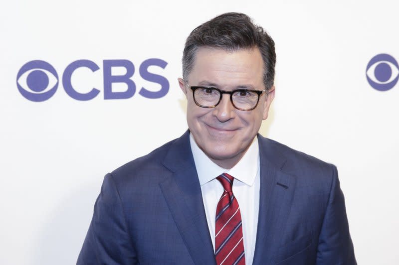 Stephen Colbert attends the CBS Upfront in 2018. File Photo by John Angelillo/UPI