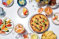 <p>Think beyond tortilla chips for this crowd-pleasing dip. You don't want to deny guests the deliciousness of chips, but those can get a little heavy; supplement with veggie dippers to keep things lighter overall. We suggest mini sweet peppers because their sweetness helps offset the heat of the jalapeños.</p> <p><a href="https://www.myrecipes.com/recipe/jalapeno-popper-bean-dip" rel="nofollow noopener" target="_blank" data-ylk="slk:Jalapeño Popper Bean Dip Recipe;elm:context_link;itc:0;sec:content-canvas" class="link ">Jalapeño Popper Bean Dip Recipe</a></p>