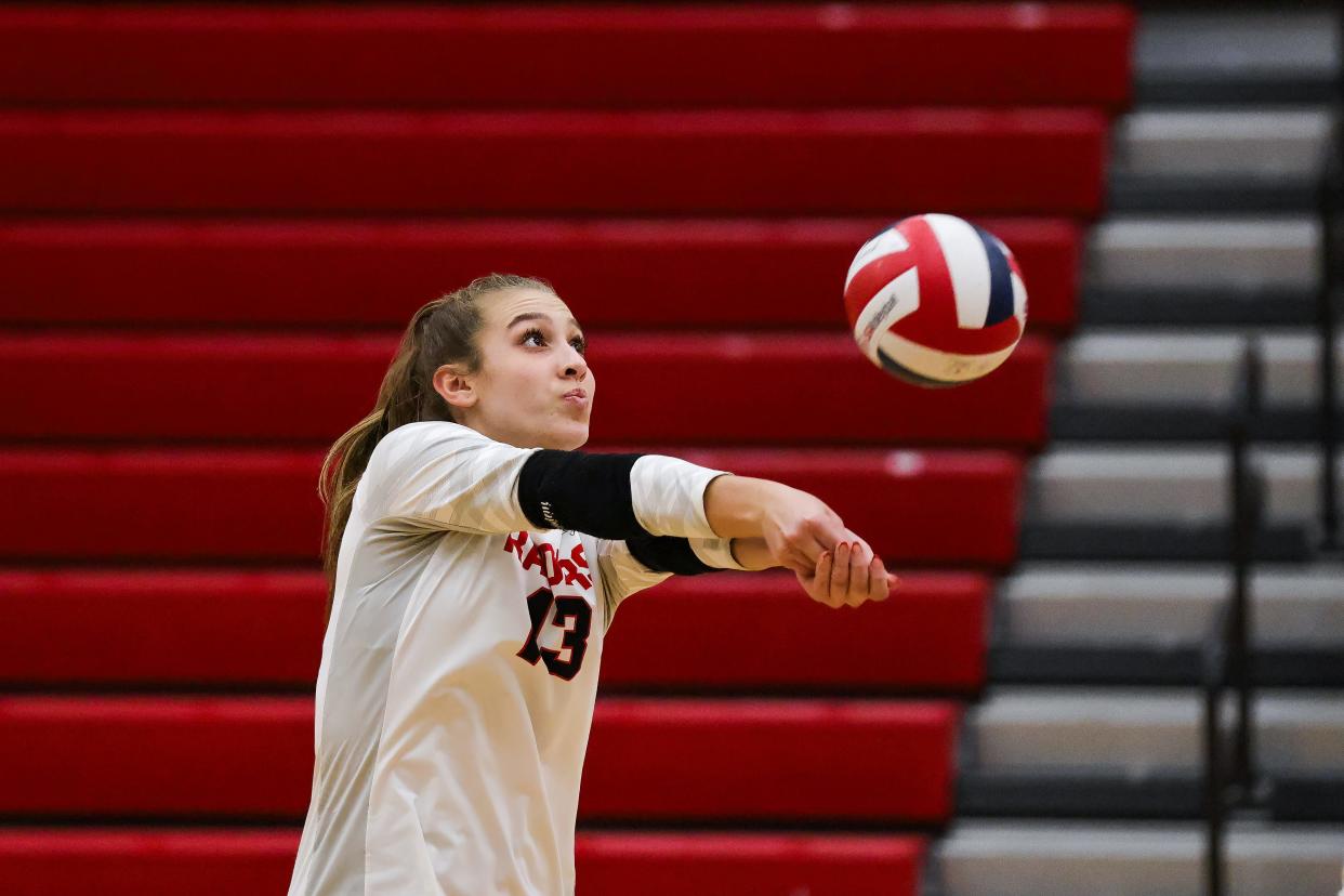 Savannah Christian's Maggie Kyriakides in action in the Raiders' playoff win over visiting Upson-Lee on Wednesday.