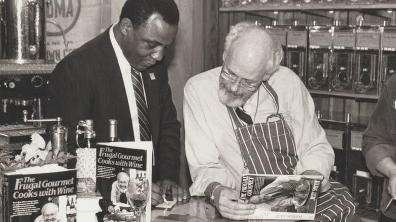 signing cookbook for Philadelphia Mayor