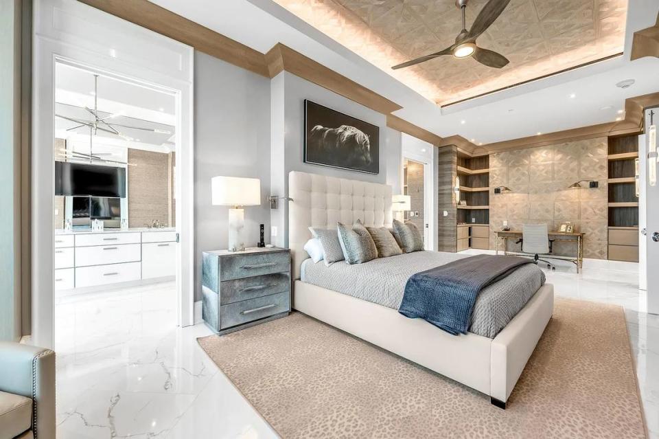 This nearly 6,000 square foot condominium in downtown Lexington’s City Center has marble flooring all throughout and other high-end features. It’s currently for sale for $5 million. Note: Photos used with permission of seller’s representative.