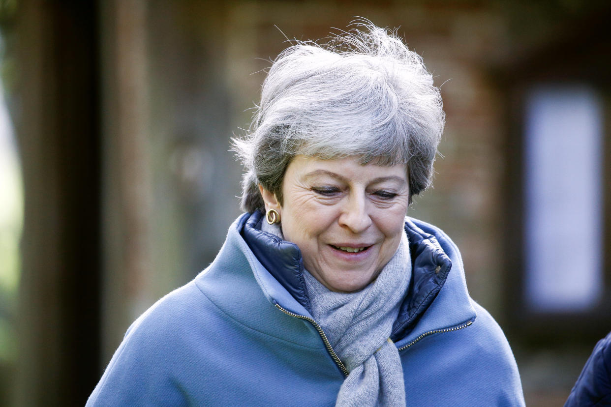 <em>Theresa May has faced rumours of a Cabinet coup to oust her (Picture: REUTERS/Henry Nicholls)</em>