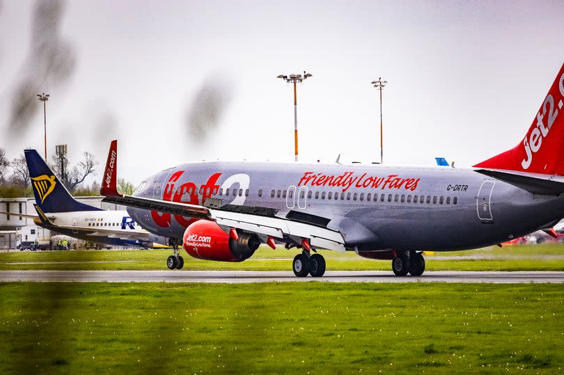 A Jet2 flight