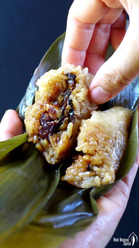 <p>Red House Spice</p><p>These sticky rice dumplings (zongzi) are a classic treat for Dragon boat festival.</p><p><strong>Get the recipe: <a href="https://redhousespice.com/zongzi-two-ways/" rel="nofollow noopener" target="_blank" data-ylk="slk:Chinese Sticky Rice Dumplings (Zongzi);elm:context_link;itc:0;sec:content-canvas" class="link "><em>Chinese Sticky Rice Dumplings (Zongzi)</em></a></strong></p>