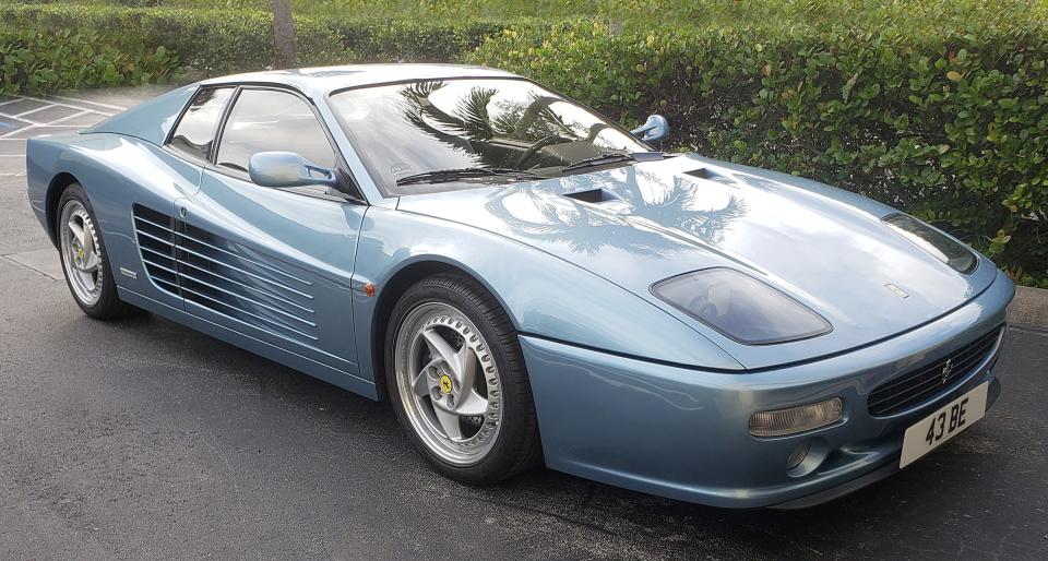 A 1996 Ferrari 512 M also will be on display.