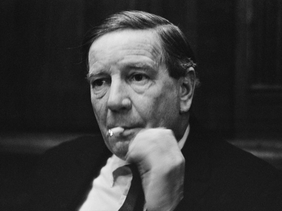 The real Kim Philby, being interviewed by ‘Daily Express’ correspondent Roy Blackman in 1967 (Getty)