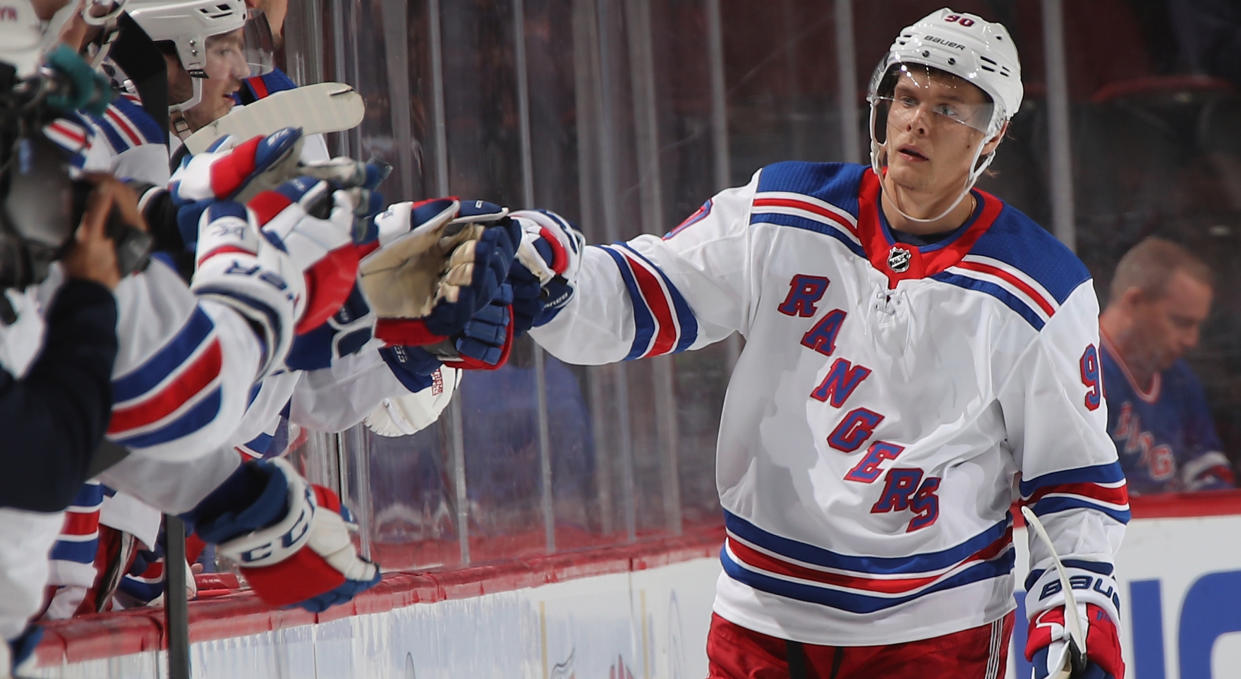 Vladislav Namestnikov is excited for a fresh start in Ottawa. (Photo by Bruce Bennett/Getty Images)