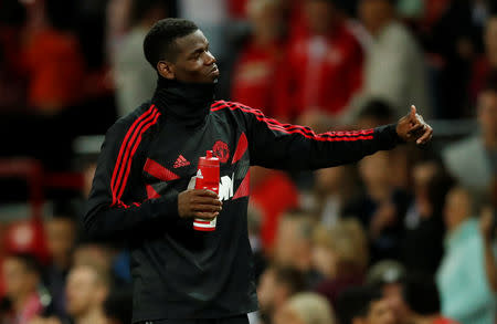 FILE PHOTO: Soccer Football - Premier League - Manchester United v Leicester City - Old Trafford, Manchester, Britain - August 10, 2018 Manchester United's Paul Pogba after the match Action Images via Reuters/Andrew Boyers