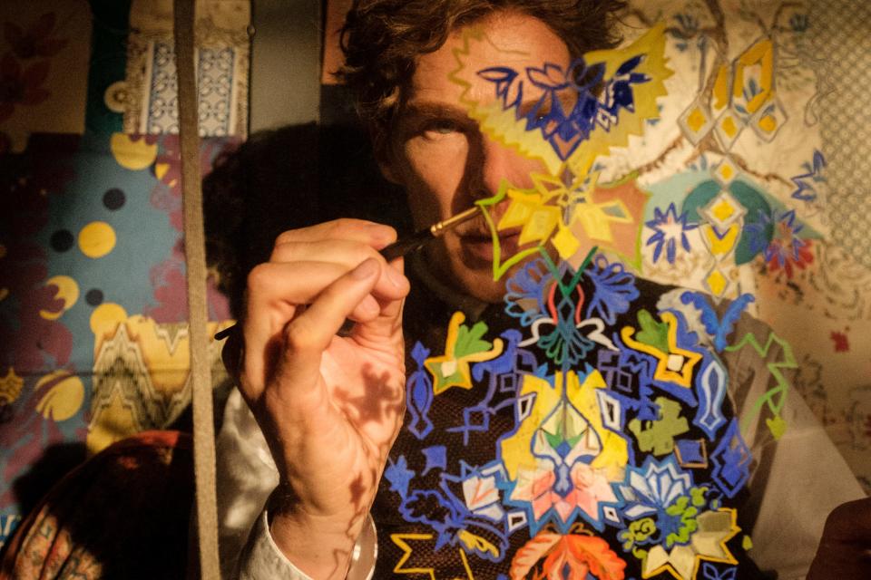 Benedict Cumberbatch stars as the title artist, known for his trippy illustrations and love of cats, in the biopic "The Electrical Life of Louis Wain."