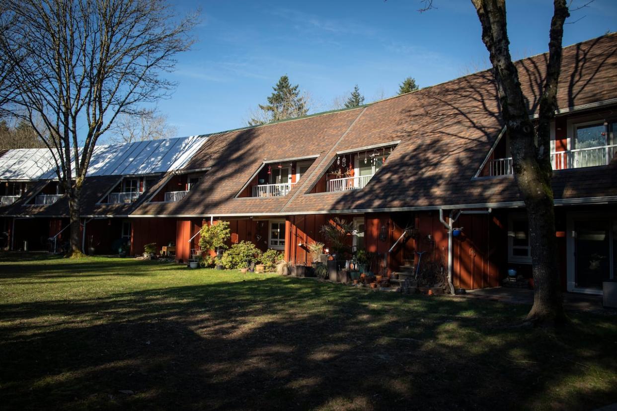 A housing co-op in the Champlain Heights neighbourhood of Vancouver is pictured in February 2022. (Ben Nelms/CBC - image credit)