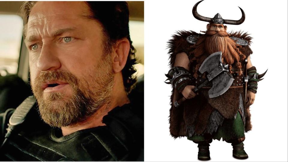 Gerard Butler will appear as Stoick the Vast in How to Train Your Dragon live-action