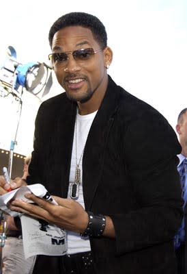 Will Smith at the LA premiere of Columbia's Men in Black II