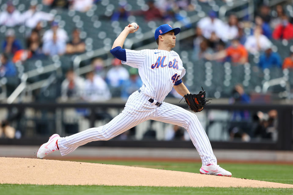 紐約大都會王牌投手Jacob deGrom。（Photo by Mike Stobe/Getty Images）