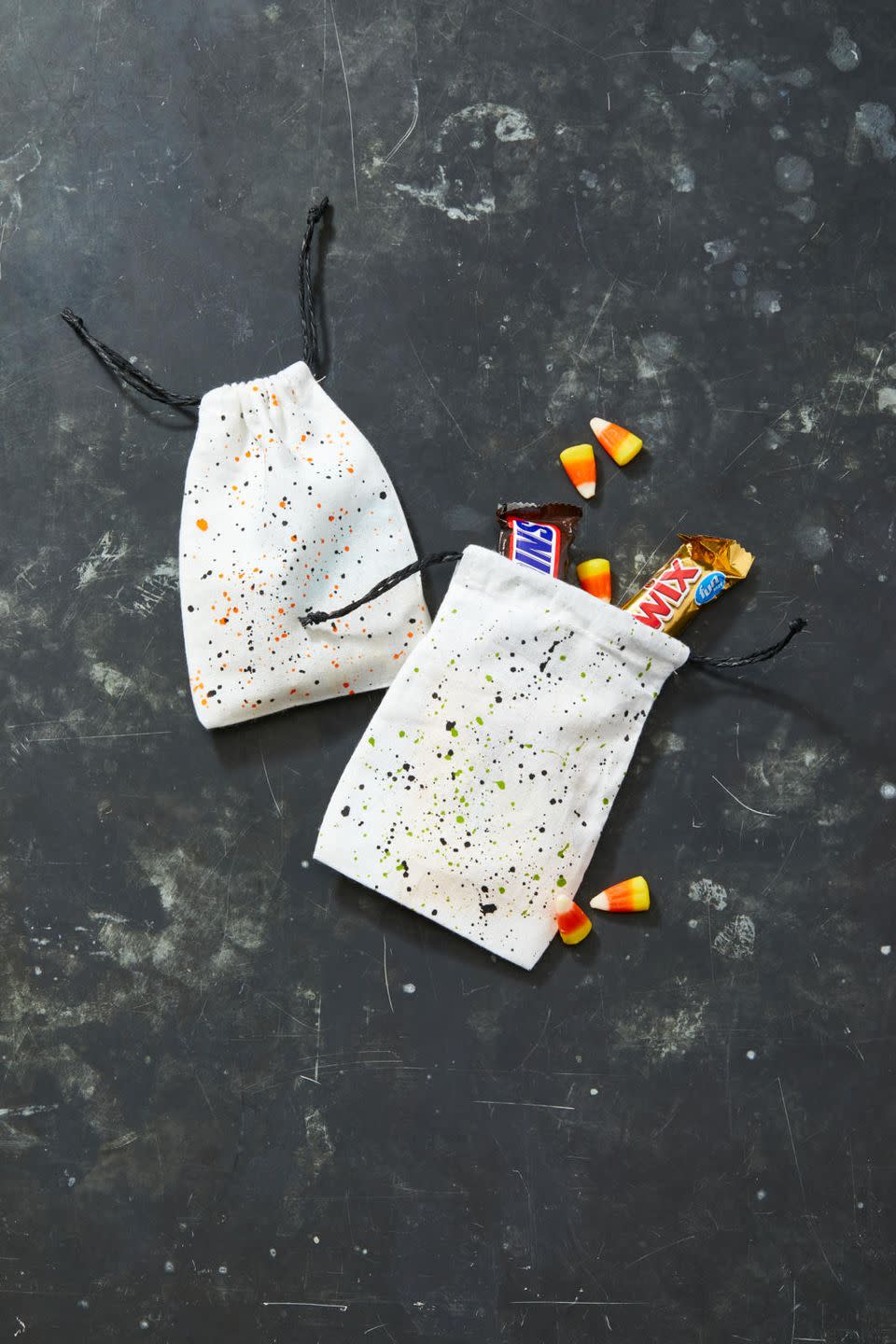 Splatter Paint Candy Bags