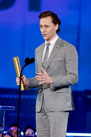 <p>Trae Patton/NBC via Getty</p> Tom Hiddleston on Feb. 18, 2024