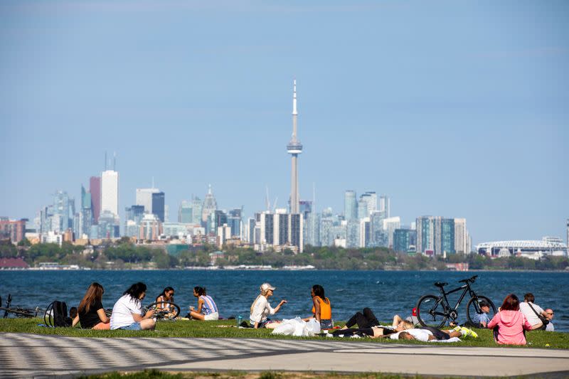 FILE PHOTO: Ontario prepares for more phased re-openings from the coronavirus disease (COVID-19) restrictions in Toronto