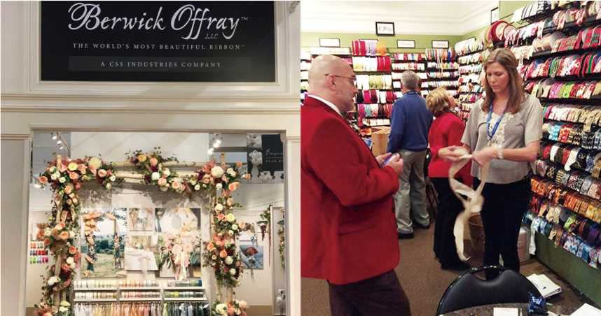 縉陽的美國大客戶Berwick Offray是百年緞帶老店，深受消費者歡迎。（圖／翻攝自Berwick Offray臉書）