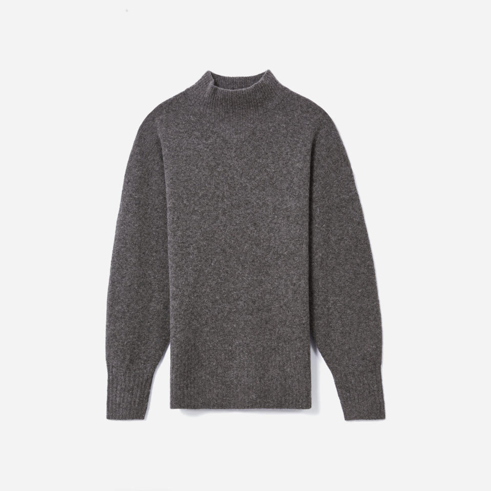 <p><a href="https://go.redirectingat.com?id=74968X1596630&url=https%3A%2F%2Fwww.everlane.com%2Fproducts%2Fwomens-bouncy-wool-sweater-hthr-charcoal&sref=https%3A%2F%2Fwww.womenshealthmag.com%2Flife%2Fg37511825%2Fbest-fall-sweaters%2F" rel="nofollow noopener" target="_blank" data-ylk="slk:Shop Now;elm:context_link;itc:0;sec:content-canvas" class="link ">Shop Now</a></p><p>The Cozy-Stretch Pullover</p><p>everlane.com</p><p>$40.00</p>