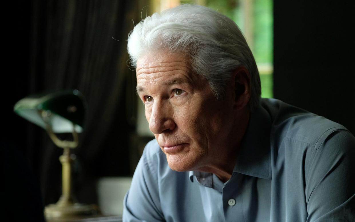 The 69-year-old actor Richard Gere is back on our screens, in MotherFatherSon - WARNING: Use of this copyright image is subject to the terms of use of BBC Pictures' Digital Picture