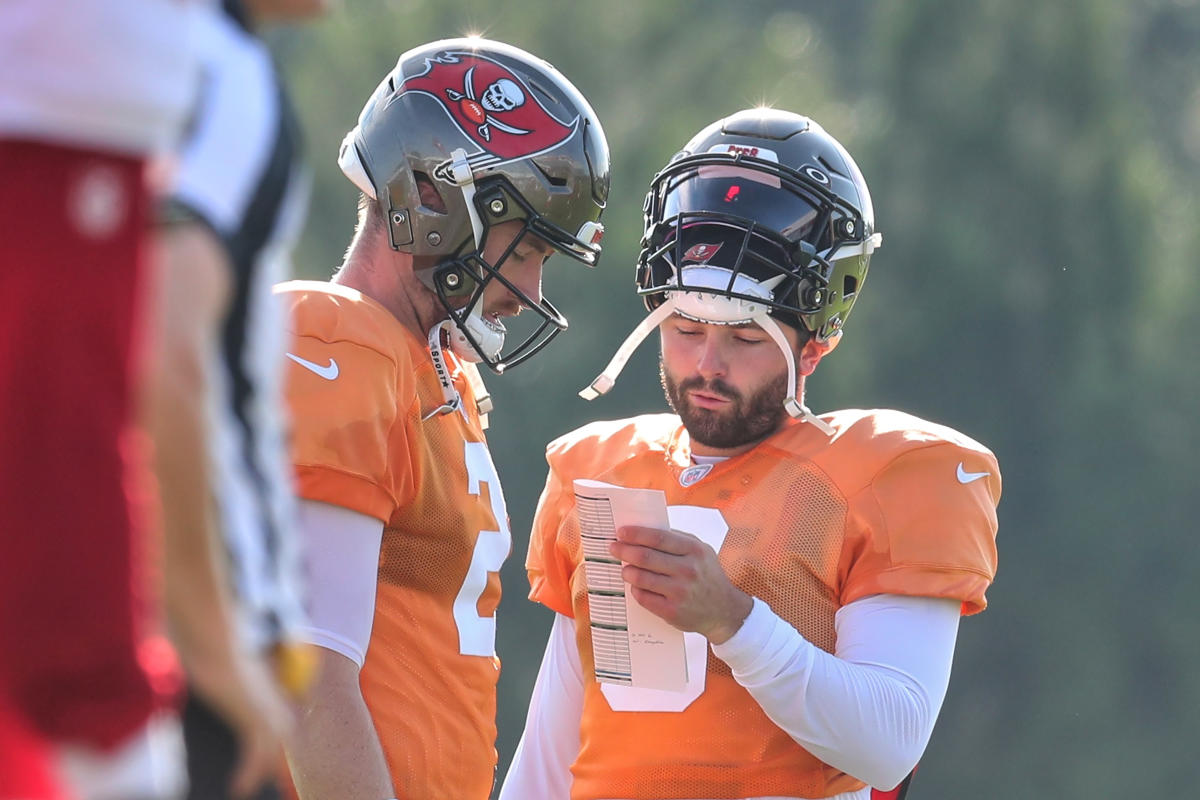 Buccaneers quarterbacks: A look at Baker Mayfield and Kyle Trask reps,  performance in preseason Week 1 - DraftKings Network