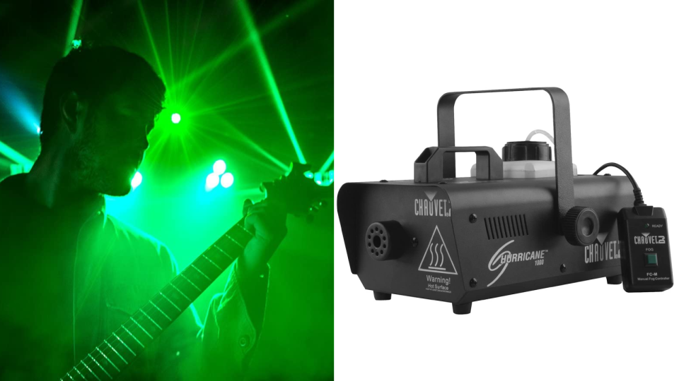 This fog machine is perfect for post-Halloween celebrations, too, like weddings and parties.