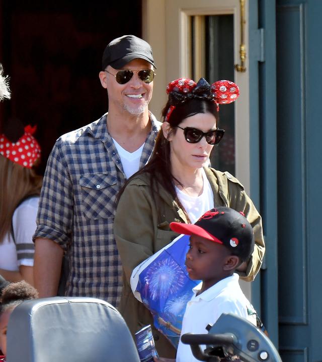 Sandra Bullock seen with daughter after Bryan Randall's death in August