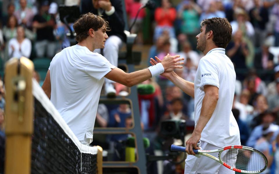 Cameron Norrie (R) Jack Draper (L) – Cameron Norrie beats Jack Draper in  Wimbledon's battle of Britons