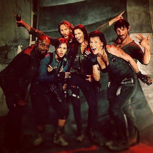 Trailers For RESIDENT EVIL: THE FINAL CHAPTER Starring MILLA JOVOVICH.  UPDATE: Character Posters - M.A.A.C.