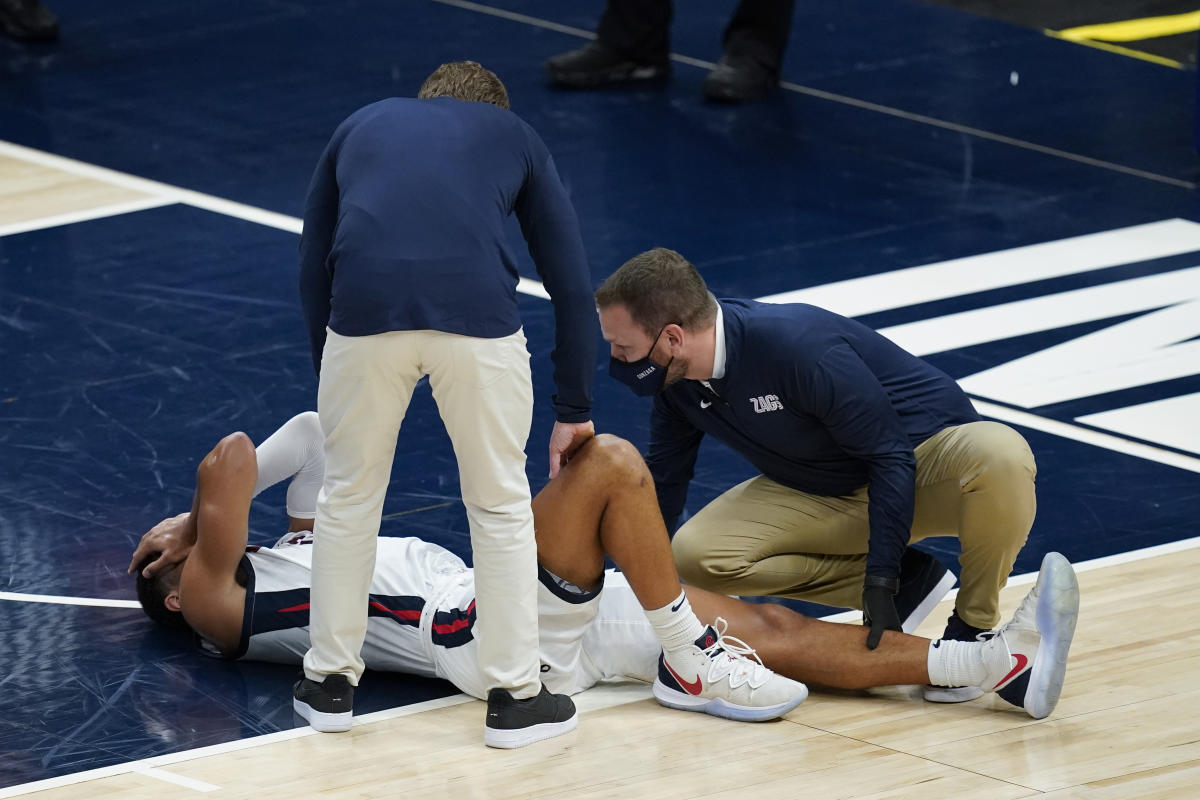 What Does Jalen Suggs Injury Scare Mean For the Gonzaga Bulldogs' Season? -  EssentiallySports
